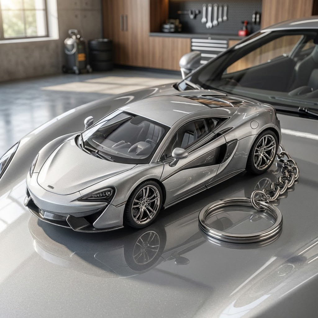 Metallic Sport Keychain